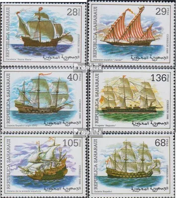 Produktbild von Briefmarken Sahara 1998 Mi Ausgabe der Exilregierung ohne Gültigkeit im int. Postverkehr Nr.54 postfrisch Segelschiffe