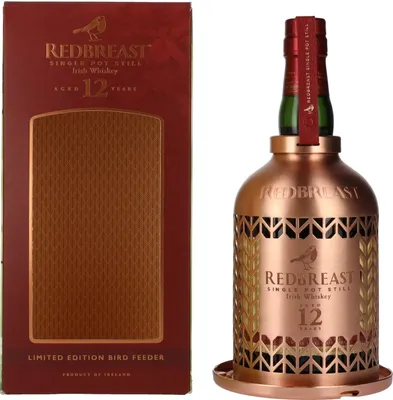 Produktbild von Redbreast 12 Years Old Limited Edition Bird Feeder Red Edition 2021 40% Vol. 0,7l in Geschenkbox