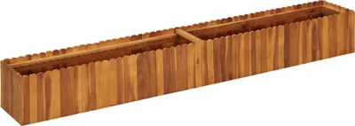 Obrázek produktu pro The Living Store zahradní vyvýšený záhon 200 x 30 x 25 cm z masivního dřeva akácie