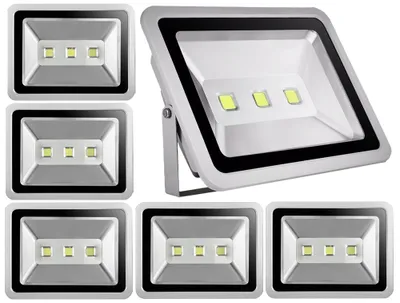 Produktbild von 6pcs 150W LED Fluter Außen Strahler Flutlicht,Greenmigo Kaltweiß Wasserdicht IP65 Super Helles Sicherheitsbeleuchtung für Garten,Hof,Lager,Platz,Plakatwand