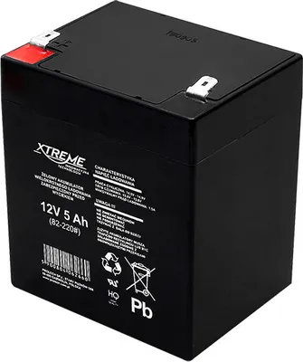 Produktbild von Akumulator żelowy Akumulator AGM 12V 5Ah 5 Ah Akumulator żelowy Akumulator zamienny Akumulator bezobsługowy