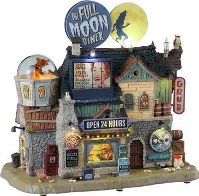Produktbild von The Full Moon Diner - Lemax Spooky Town