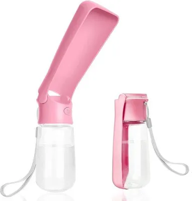 Produktbild von Wassersflasche 550ml, auslaufsicher für Hunde unterwegs