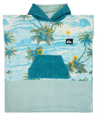 Produktbild von Quiksilver Strandtuch mit Kapuze, für Jungen, Blau
