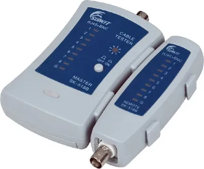 Obrázok produktu pre Alantec NI007, PoE tester, RJ-11, RJ-12, RJ-45, Testovanie kontinuity, Modrá, Šedá