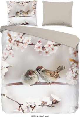 Produktbild von Good Morning Bettbezug "vogels" - multi - (200x200/220 cm) - Baumwolle