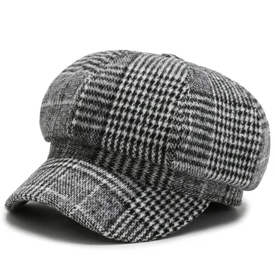Produktbild von Stylische BR-11081 Baskenmütze in Grau KP11081