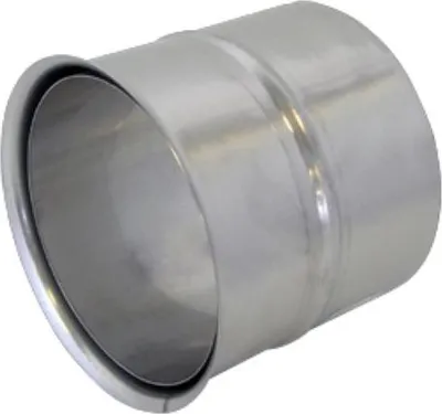 Produktbild von Bertrams VLE-Plus Wandfutter 19WFD130M Ø 130mmx0,6mm, doppelt, Edelstahl 1.4301