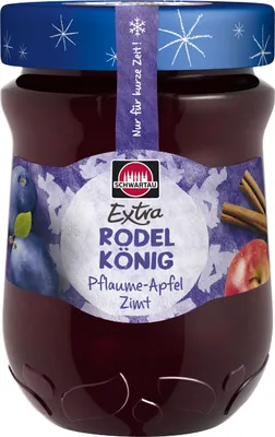 Produktbild von Schwartau Extra Pflaume-Apfel-Zimt "Rodelkönig", 340g