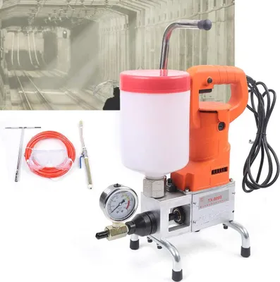 Image de Pompe d'injection haute pression Machine de perfusion Machine à joints de sol Injection haute pression Pompe d'injection Machine d'arrêt Machine de scellement Mousse de pompe d'injection haute pression Polyuréthane Fuite de scellement