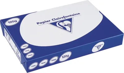 Produktbild von Clairefontaine - Kopierpapier Clairefontaine Clairalfa A3 120gr Wt | PAK A 250 Blatt | 5 Stücke