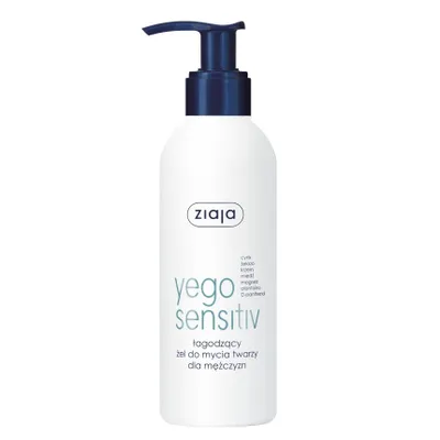Obrázek produktu pro Ziaja Yego Sensitiv Żel do mycia twarzy łagodzący, 200 ml