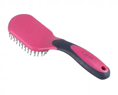 Produktbild von Schweif- und Mähnenbürste zweifarbig ARBO-INOX® Farbe - Schwarz/Lila