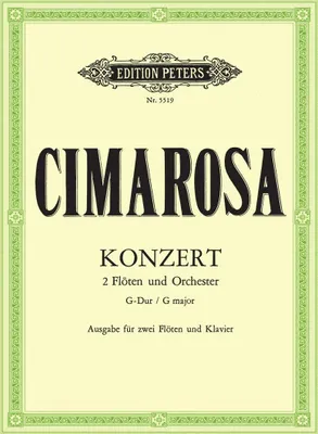 Produktbild von Concerto in G for 2 Flutes & Orchestra