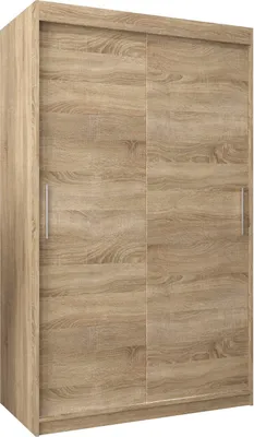 Produktbild von Kleiderschrank, Schiebetürenschrank Schlafzimmer, Schrank TOKYO 120 cm