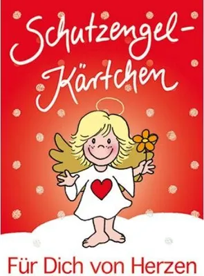 Produktbild von Allgemeine Wünsche Schutzengelkärtchen Für Dich von Herzen MiniKlam