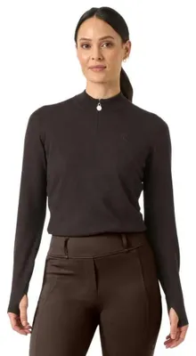 Immagine prodotto di Ps Of Sweden Erin Equimerino Base Layer Maglia a maniche lunghe da donna, marrone, taglia L