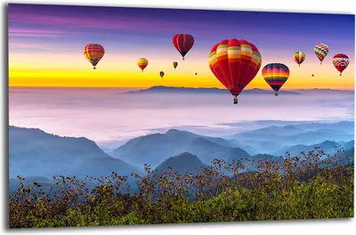 Produktbild von Herdabdeckplatte Glaskeramikkochfeld-Abdeckung Spritzschutz Glas 80x52 Ballon