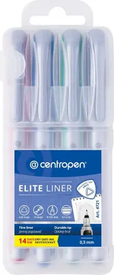 Immagine prodotto di Marcatore Centropen 4721, 0,8 mm, 4 pz