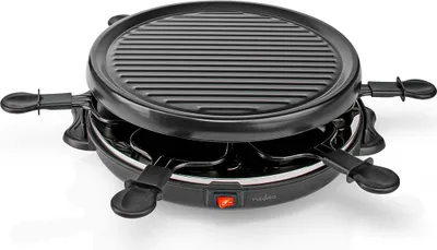 Produktbild von Nedis Gourmet Raclette Grill 6persons Round