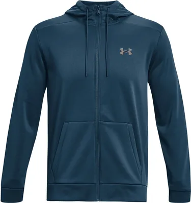Produktbild von Under Armour Ua Armour Fleece Fz Hoodie 437 Petrol Blue L