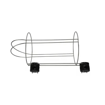 Produktbild von Fenderkorb Edelstahl zur Befestigung an 20-25mm Reling auf Booten, Ø 180, 220, 250, 340 mm, Körbe beliebig kombinierbar Größe: Relingbefestigung