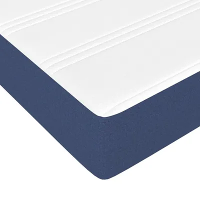 Obrázek produktu pro Taštičková matrace střední tvrdost modrá 160 x 200 x 20 cm textil