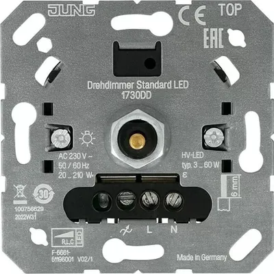 Produktbild von Jung Drehdimmer Std.LED 1730DD