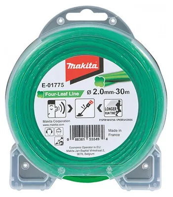 Image de Fil de coupe hélicoïdal MAKITA E-01775 pour débroussailleuse Ø2mm 30m