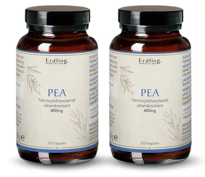 Produktbild von Erdling PEA - Palmitoylethanolamid 2x120 Stück