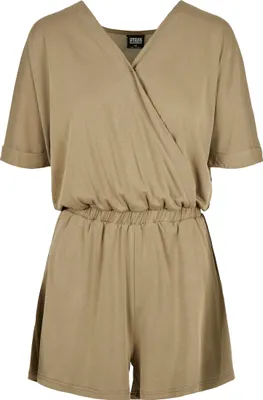 Productafbeelding van Urban Classics Dames - Korte jumpsuit van modal - Maat 4XL