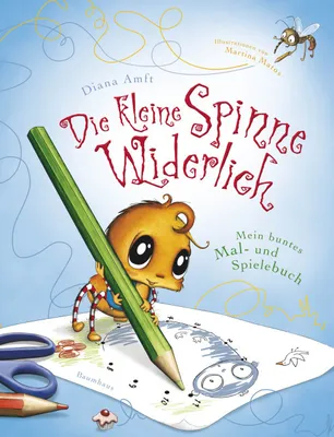 Produktbild von Die kleine Spinne Widerlich. Mein buntes Mal- und Spielebuch