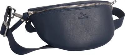 Produktbild von Echtleder Crossover Gürteltasche  blau