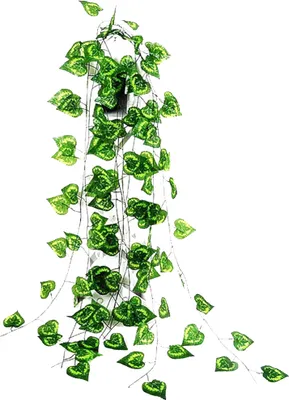 Produktbild von 1pc künstliche Pflanzenblattblatt Vine Garland Garten DIY Bühnenparty Home Hochzeitsdekoration-Grün