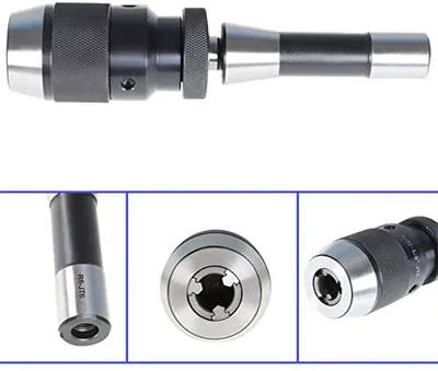 Selbstspannendes Schlüsselkopfbohrfutter 1/32-5/8 Zoll - Heavy Duty Bohrfutter für CNC und Drehmaschine