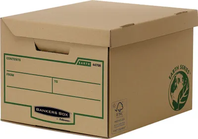 Immagine prodotto di BankersBox Klappdeckelbox 29.3x39x56cm     braun        10PK