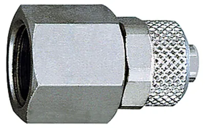 Produktbild von Riegler Gerade Aufschraubverschraubung, G 3/8 i., für Schlauch 8/6