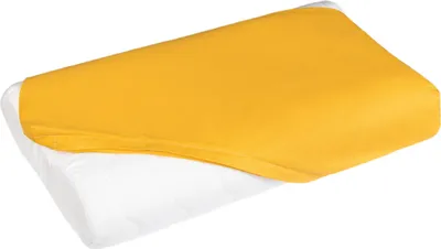Obrázok produktu pre Anatomický obliečok na vankúš – 60 x 33 cm – horčicová