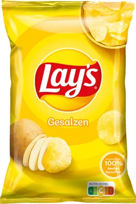 Produktbild von Lays Chips Gesalzen 9x150g