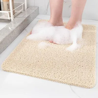 Produktbild von Antirutsch Duschmatte mit rutschhemmender Oberfläche - Weiche PVC-Badematte, schnell trocknend, 40 x 16 cm