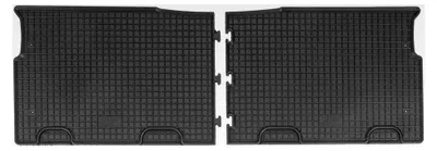 Produktbild von Gummifußmatten für Mercedes Vito/V-Klasse ab 5/2014 (W447) 2. Sitzreihe 2-teilig
