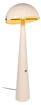 Obrázek produktu pro Lucide BARONE – Stojací lampa – Průměr 52,6 cm – 1xE27 – Krémová barva