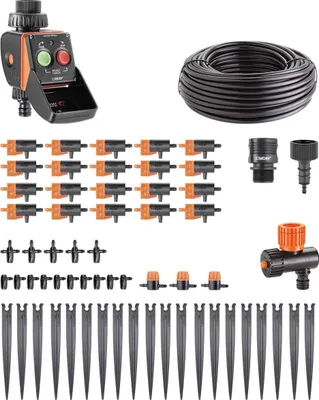 Productafbeelding van Claber Timer Kit 20 Pratico Set voor druppelirrigatie