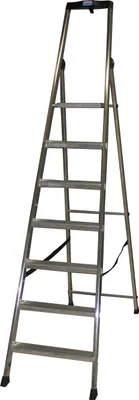 Produktbild von Krause 126665 Solido Stehleiter 7 Stufen