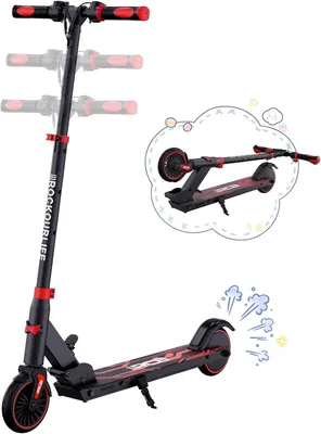 Produktbild von RCB Elektroroller Kinder , Faltbarer E Scooter Kinder , Max Reichweite 16KM , Höchstgeschwindigkeit 20KM/H , E Roller für Kinder und Jugendliche