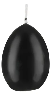 Produktbild von Eikerzen Schwarz, 60 x Ø 45 mm, 6 Stück