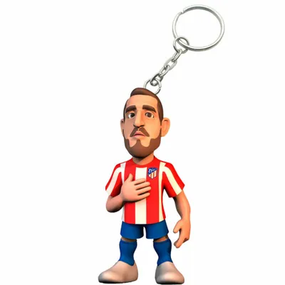 Image de Atletico de Madrid Koke Minix Schlü sselbund figure 7cm
