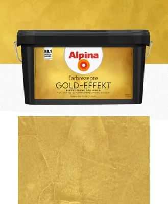 Produktbild von Alpina Farbrezepte GOLD-EFFEKT Set