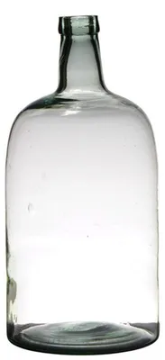 Produktbild von Vase - Glas - transparent - flaschenformig - B19 x H40