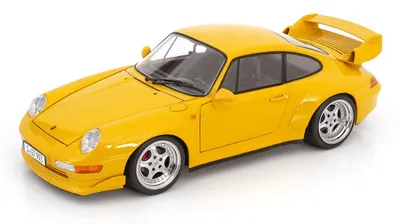 Produktbild von KK Scale 120282S Porsche 911 (993) GT2 Speedline Felgen 1996 gelb 1:12